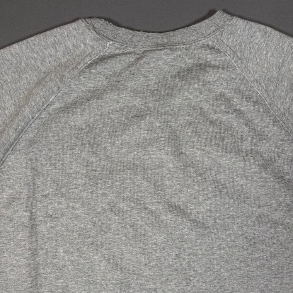 Nike Dri Fit Crewneck Sweatshirt Mens XL Gray Swoosh Athletic Pullover‎